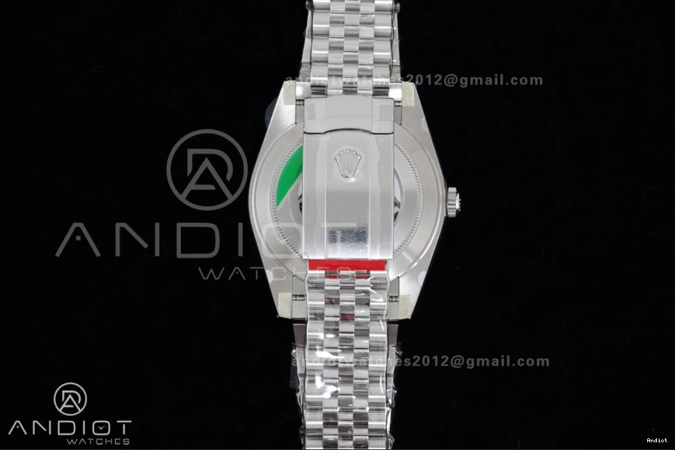 126334 Best Steel 1:1 Edition SH3235 Jubilee Bracelet DateJust Clean 41 904L on Dial Green Textured 0225